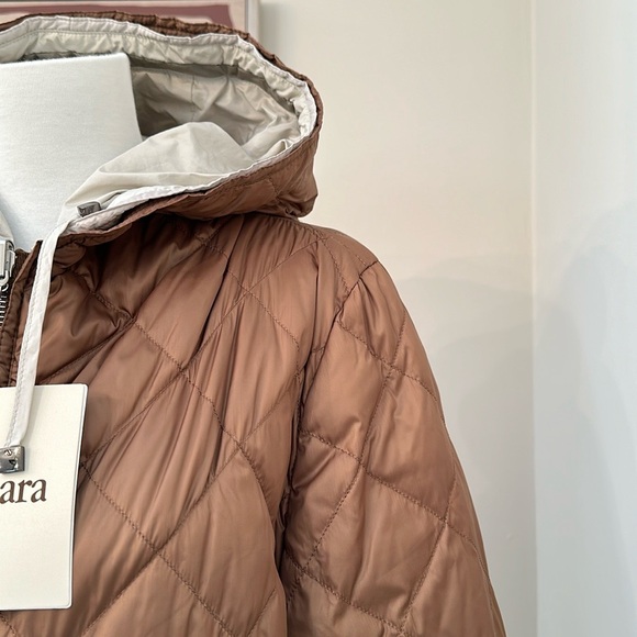 MaxMara Enovel Quilted Nylon Down Jacket The Cube NWT - Picture 3 of 7